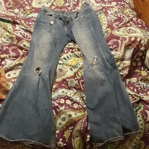 Bohemian jeans
